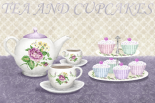 Tea and cupcakes