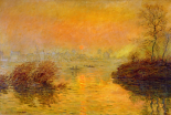 Coucher De Soleil A Lavacourt