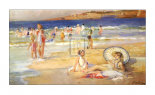 Beach At Biarritz
