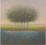 Blue Group Of Trees