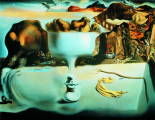 Apparition Of Face And Fruit On A Beach