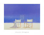 Canvas Chairs On Beach