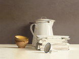 White Can and white Cloths